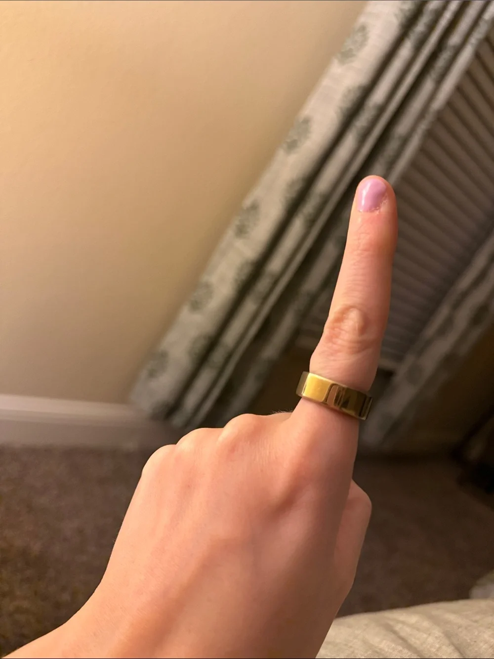 Oura Ring Heritage Gold Smart Ring Size 7